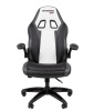 Кресло игровое Chairman Драйв 15 черный / серый / белый