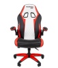 Кресло игровое Chairman Драйв 15 черный / красный / белый