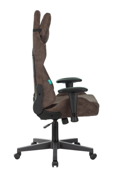 Кресло игровое Бюрократ VIKING KNIGHT LT- Ткань, коричневый